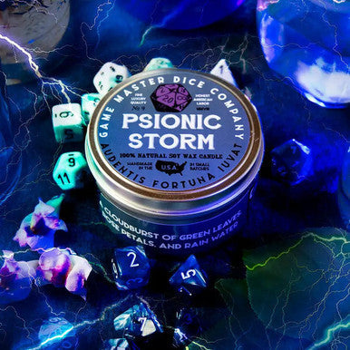 Psionic Storm Gaming Candle | 2oz