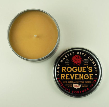 Game Master Dice Rogue's Revenge Gaming Candle | 2oz 