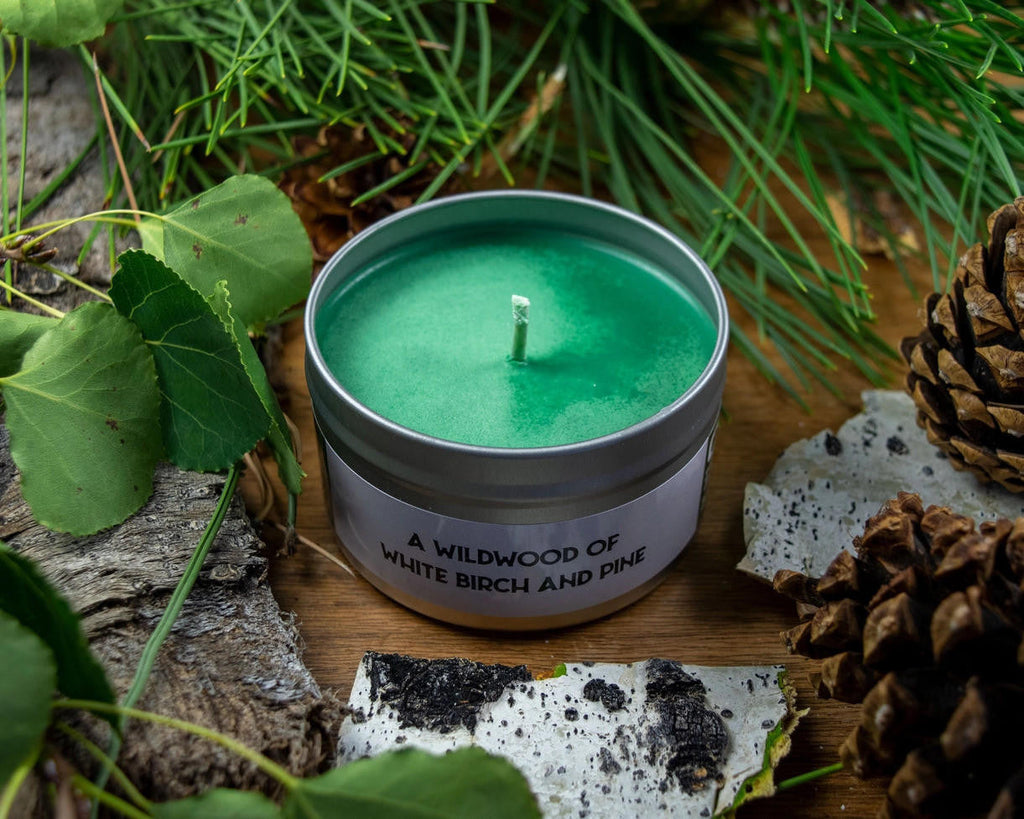 Game Master Dice White Forest Gaming Candle | 2oz 