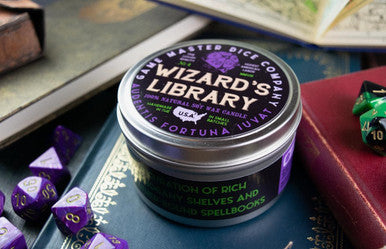 Wizard's Library Gaming Candle | 2oz Tin