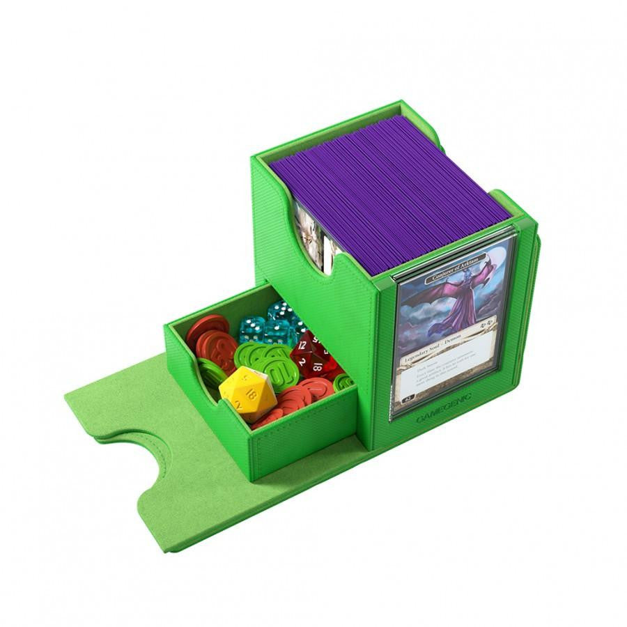 Gamegenic Deck Box: Sidekick Pro 100+ XL Convertible Green 