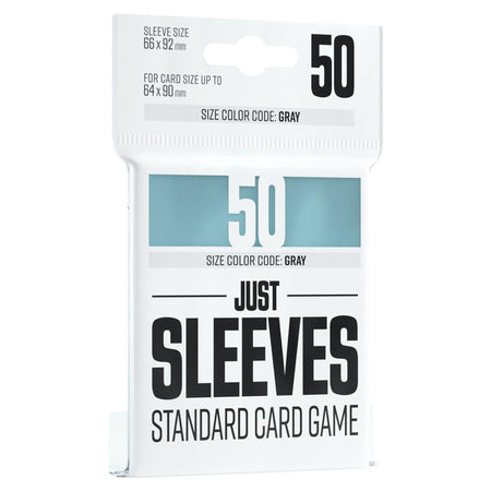 Gamegenic Just Sleeves: Standard Card Game Clear (50) 