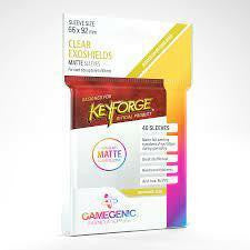 KeyForge MATTE Sleeves: Clear