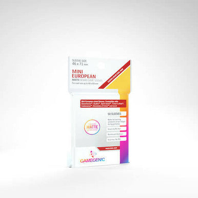 MATTE Sleeves: Mini European