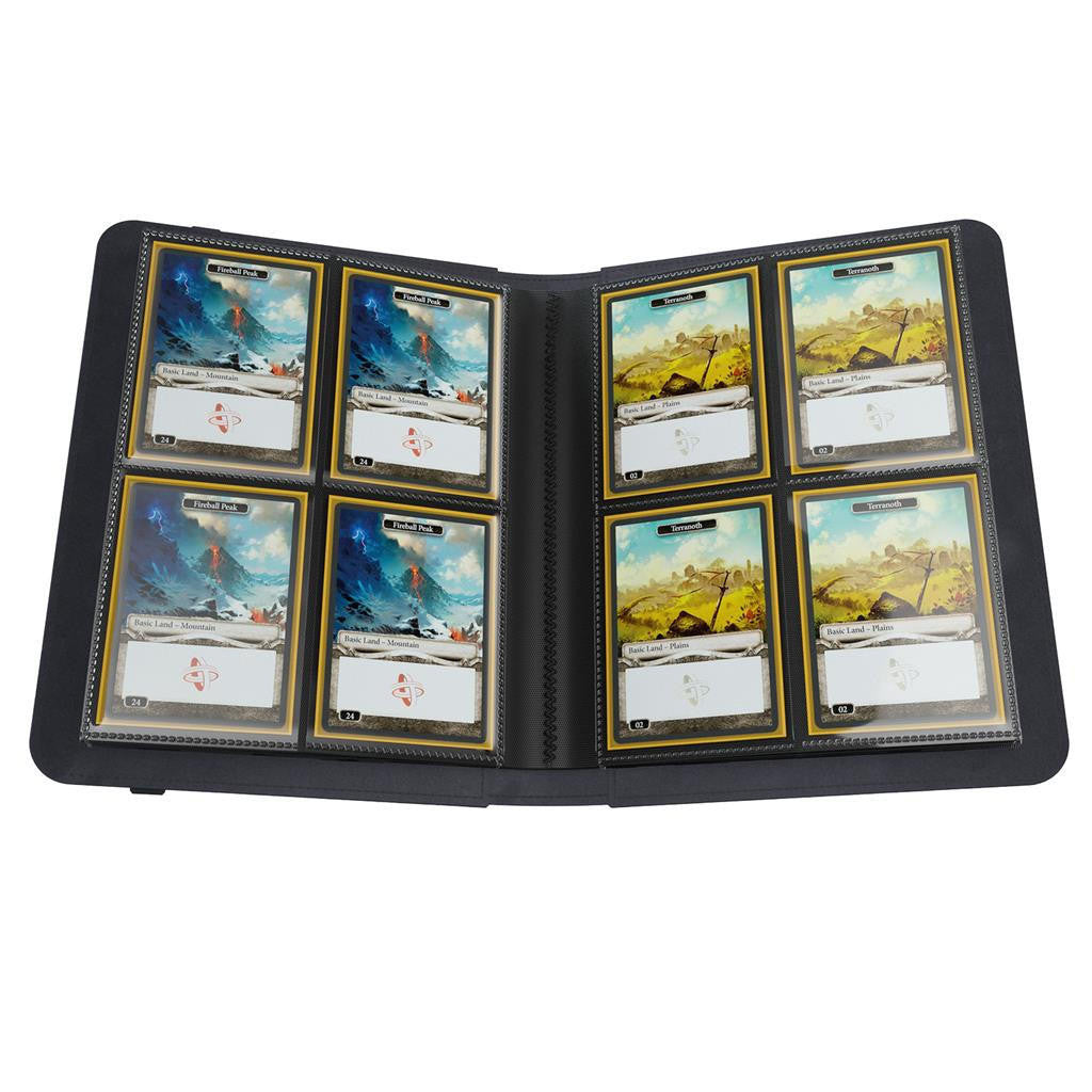 Gamegenic Prime Album 8-Pocket: Black 