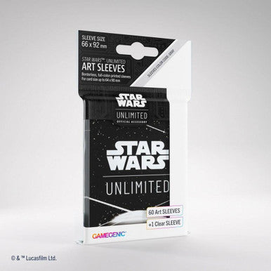 Star Wars: Unlimited Art Sleeves - Back Black