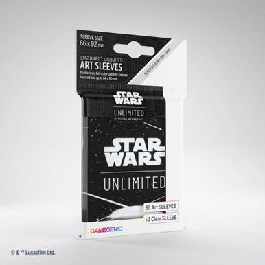 Star Wars: Unlimited Art Sleeves - Back White