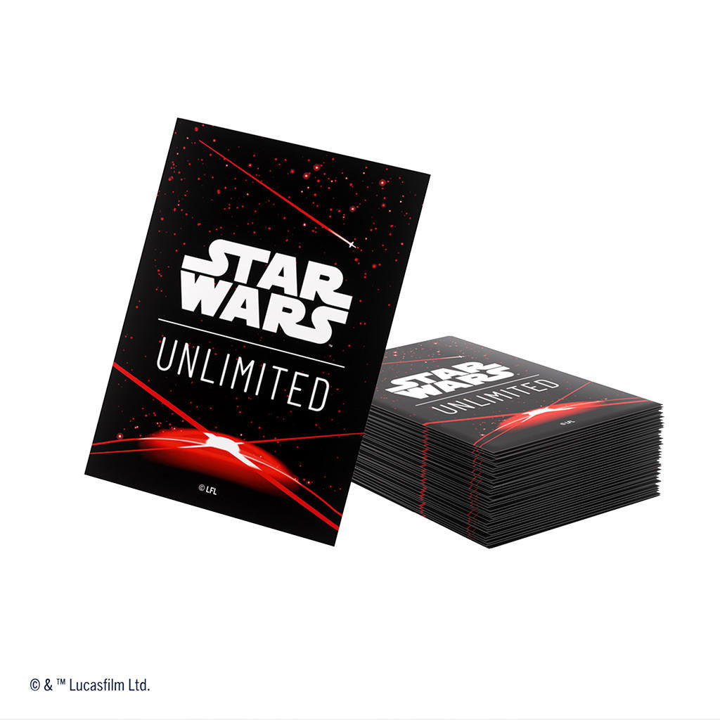 Gamegenic Star Wars: Unlimited Art Sleeves Double Sleeving Pack - Space Red 