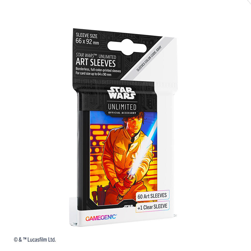 Gamegenic Star Wars: Unlimited Art Sleeves - Luke Skywalker 