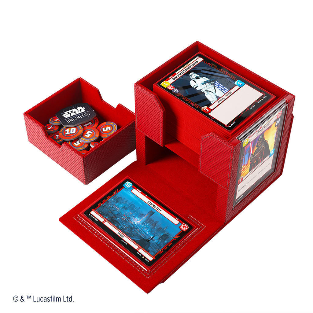 Gamegenic Star Wars: Unlimited Deck Pod - Red 