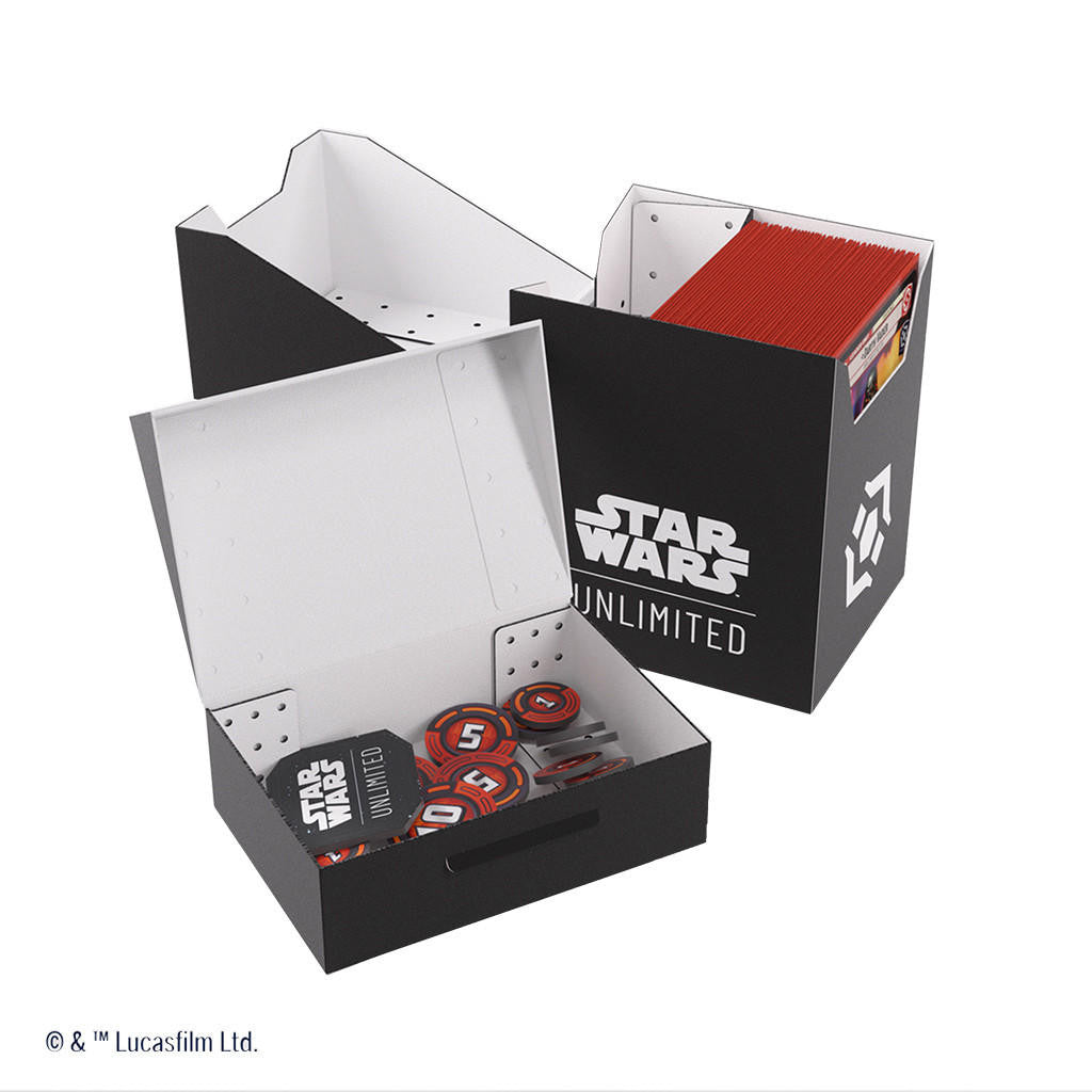 Gamegenic Star Wars: Unlimited Soft Crate - Black/White 