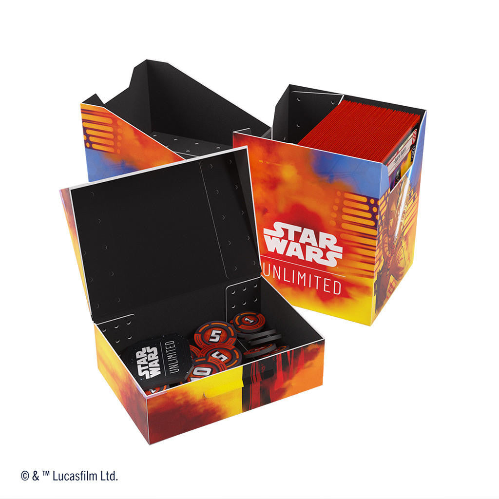 Gamegenic Star Wars: Unlimited Soft Crate - Luke/Vader 