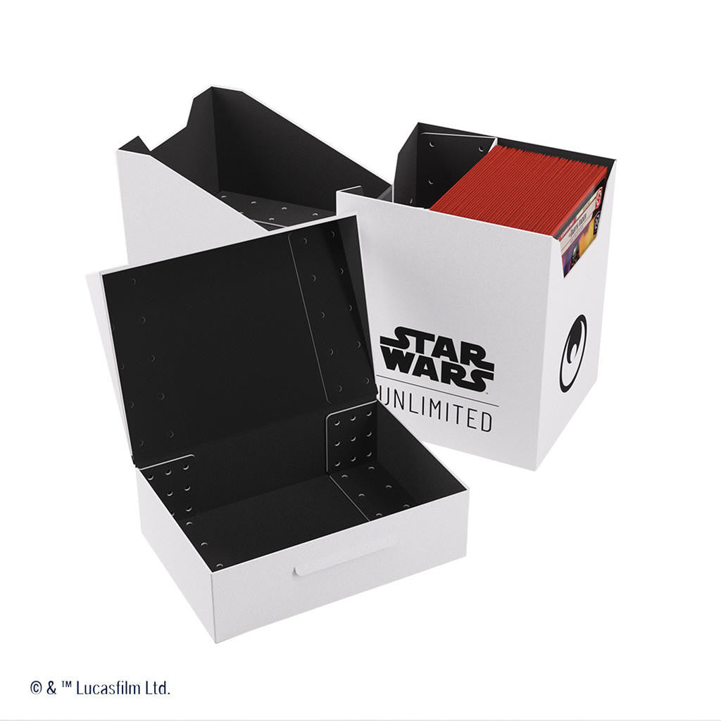 Gamegenic Star Wars: Unlimited Soft Crate - White/Black 