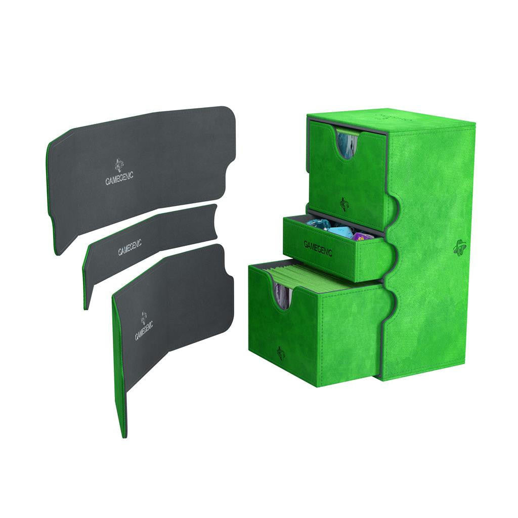 Gamegenic Stronghold Deck Box 200+ Green 