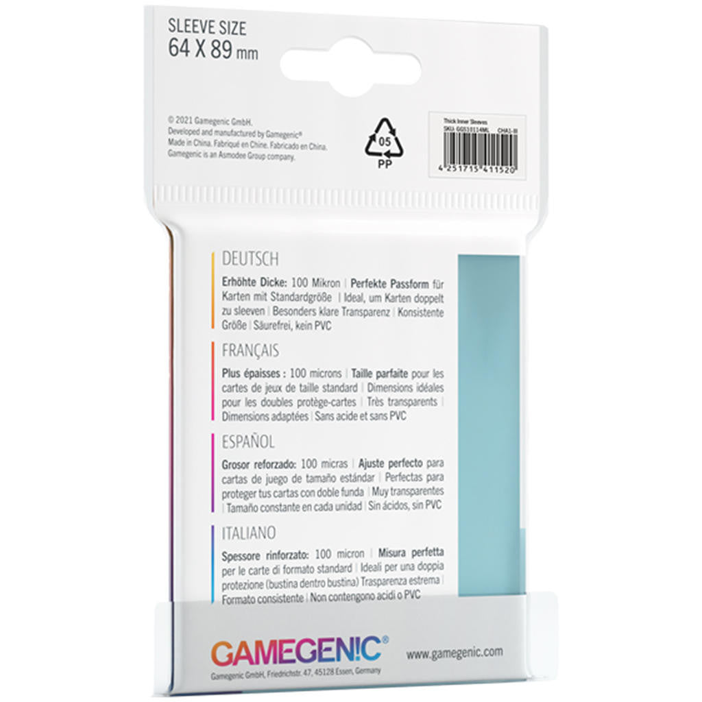 Gamegenic Thick Inner Sleeves