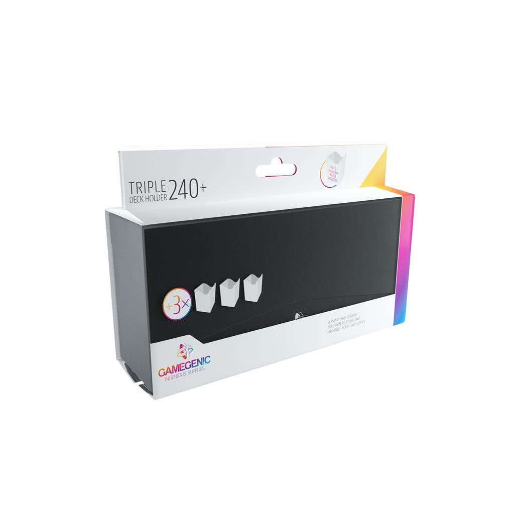 Gamegenic Triple Deck Holder 240+ Black 