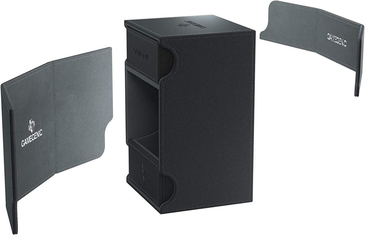 Gamegenics Watchtower Deck Box 100+ Black 