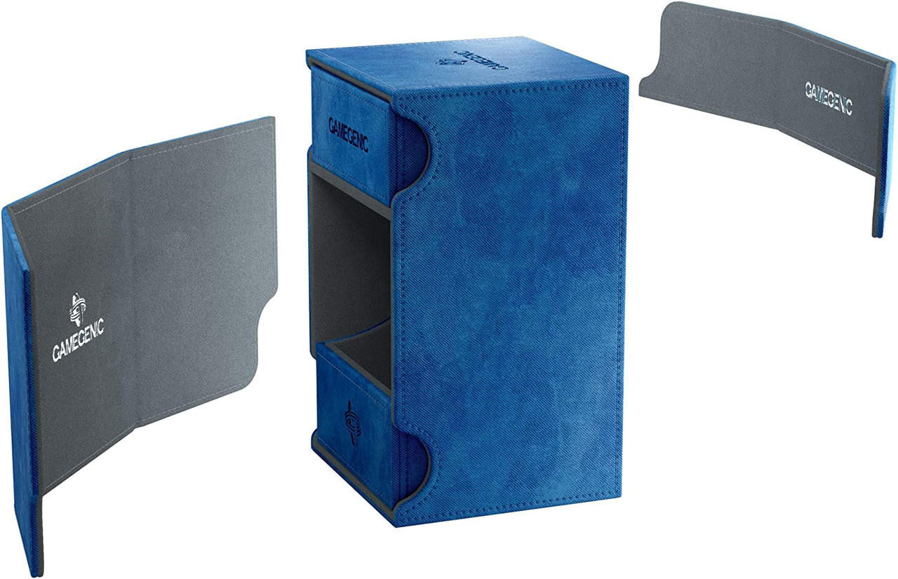Gamegenics Watchtower Deck Box 100+ Blue 