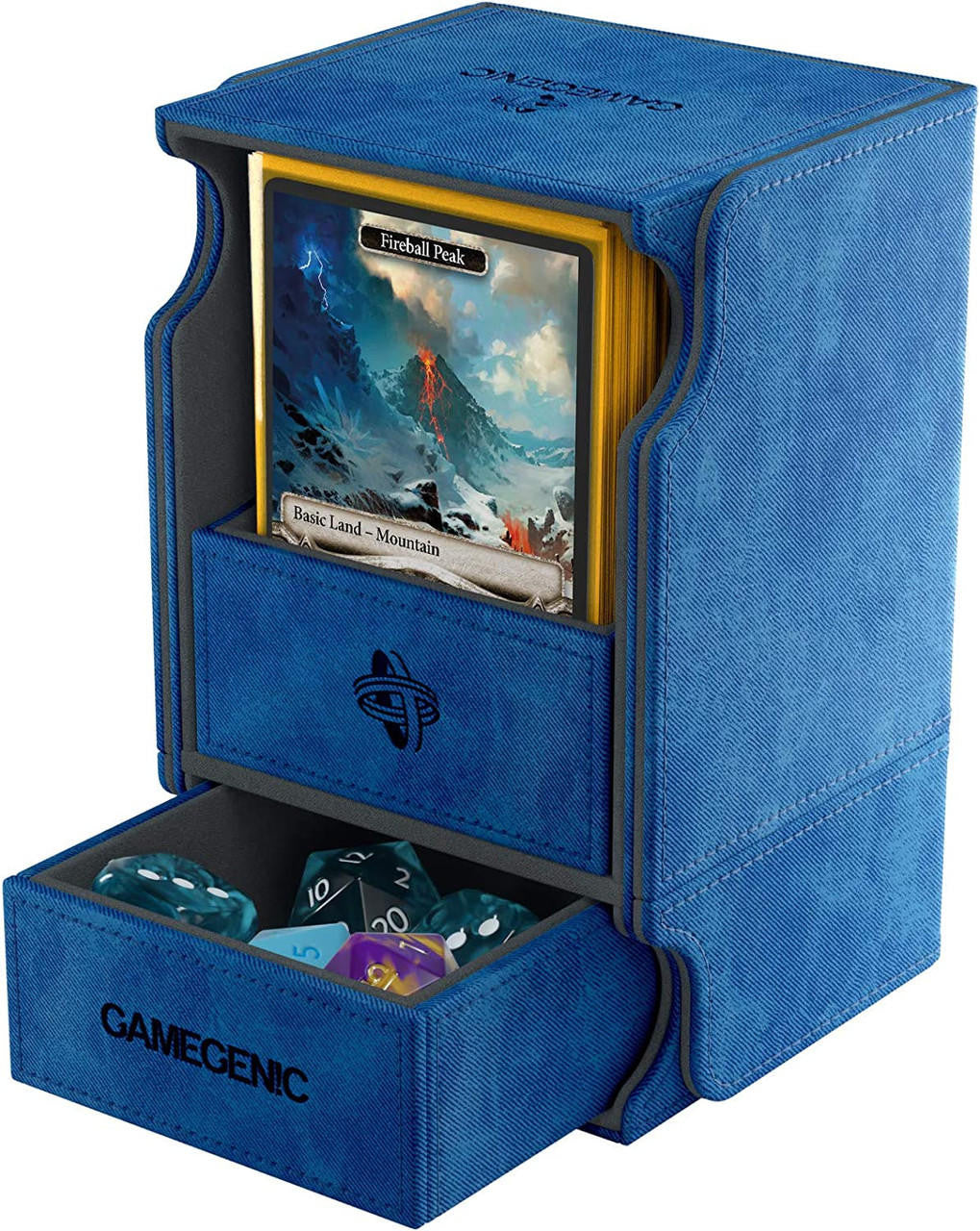 Gamegenics Watchtower Deck Box 100+ Blue 