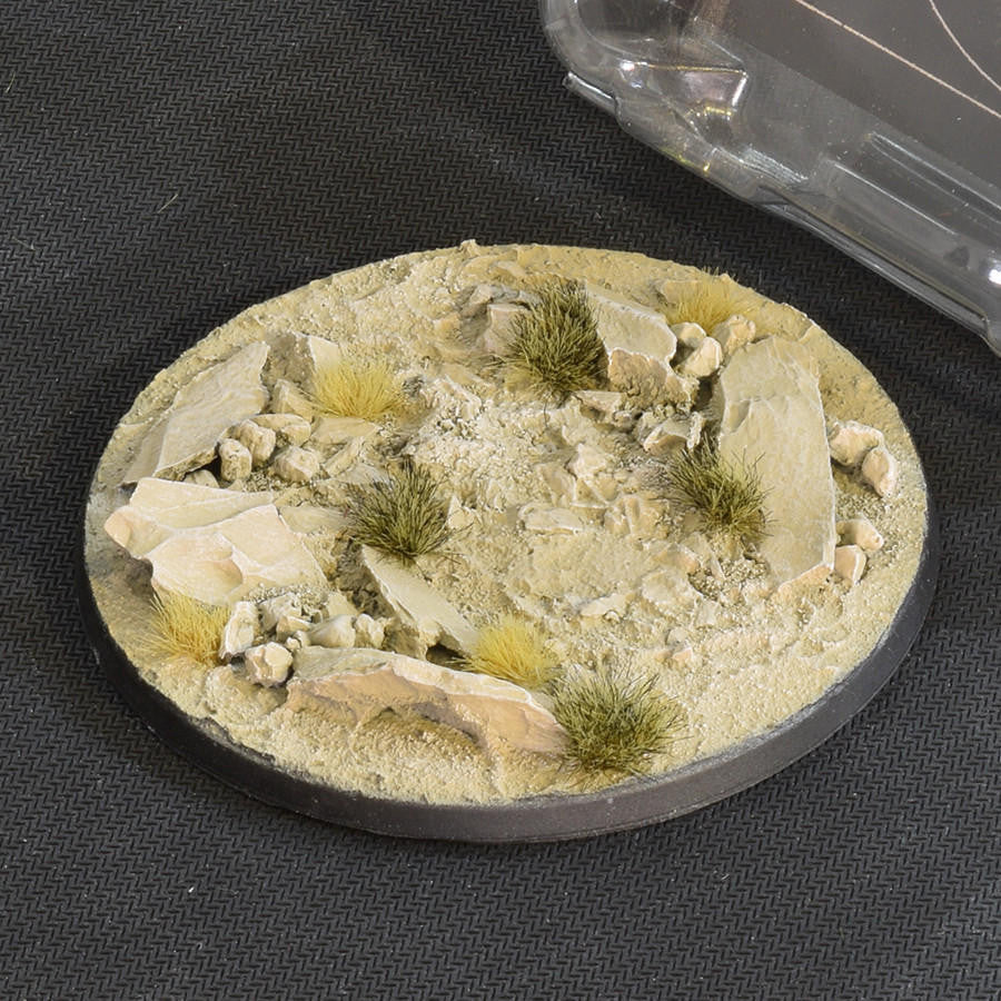 Gamers Grass Battle Ready Base, Arid Steppe, Round 100mm 1 ASR100