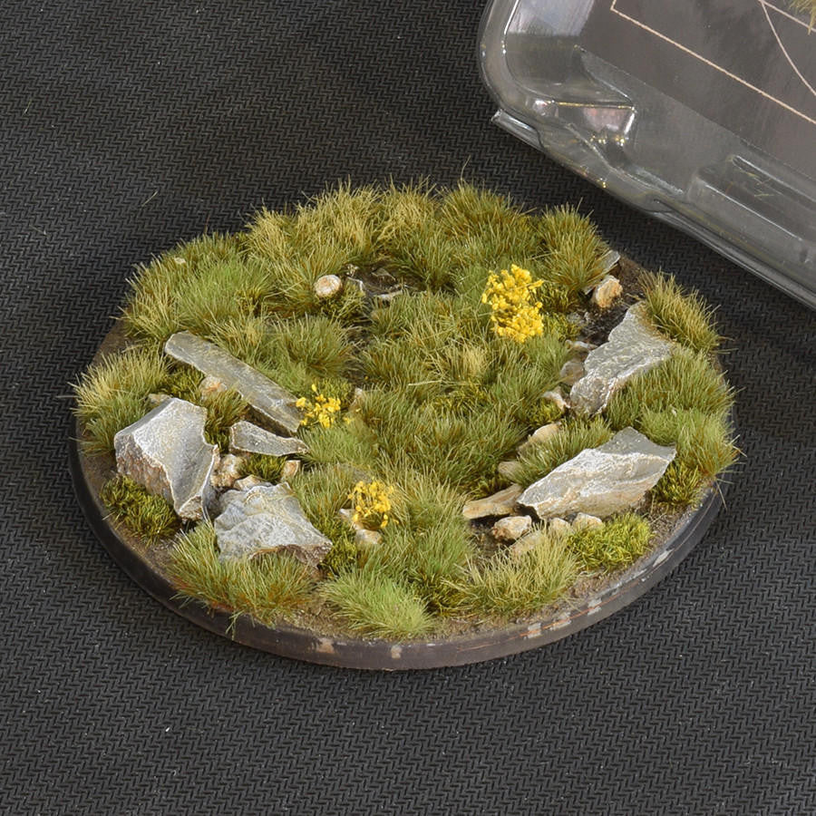 Gamers Grass Battle Ready Base, Highland, Round 100mm 1 HLR100