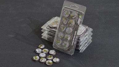 Battle Ready Bases, Temple, Round 25mm (10) TR25