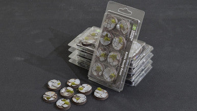 Battle Ready Bases, Temple,  Round 32mm (8) TR32