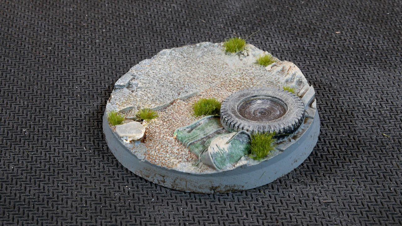 Gamers Grass Battle Ready Bases, Urban Warfare, Round 50mm 3 UWR50