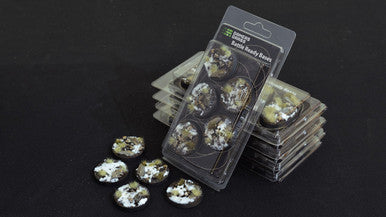 Battle Ready Bases, Winter, Round 40mm (5) WR40