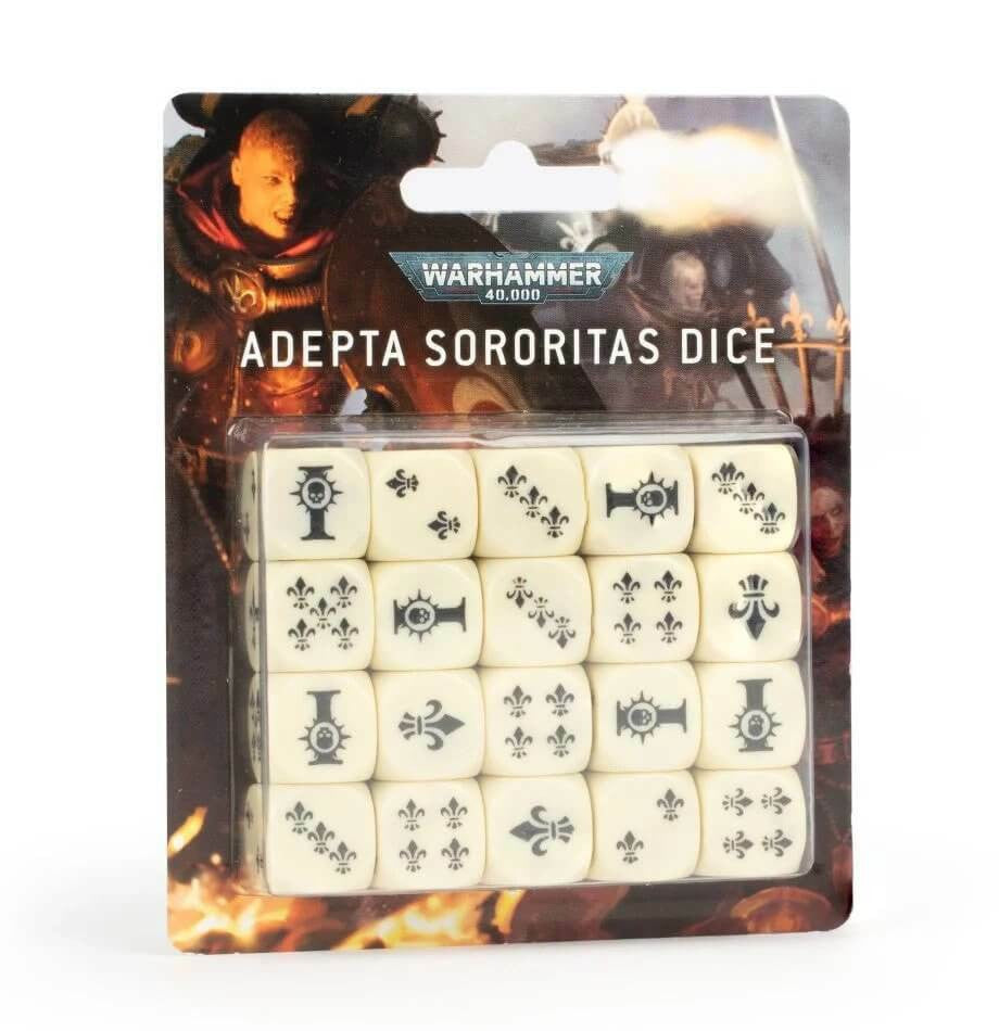 Games Workshop Adepta Sororitas Dice Set