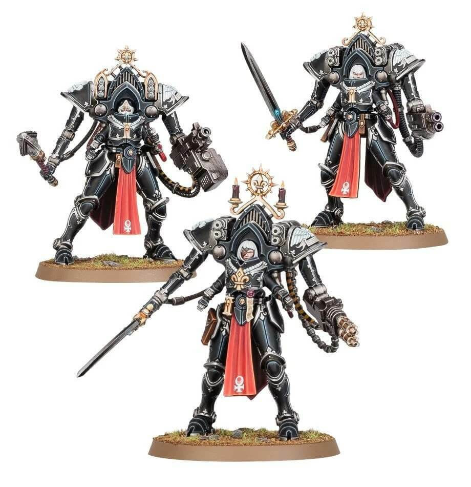 Games Workshop Adepta Sororitas Paragon Warsuits