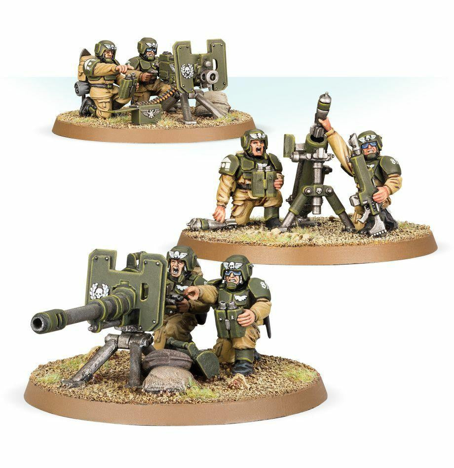 Games Workshop Astra Militarum Cadian Heavy Weapons Squad