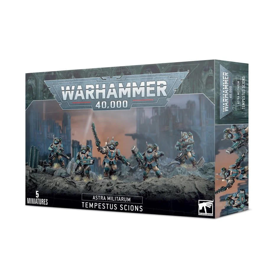 Games Workshop Astra Militarum: Tempestus Scions 