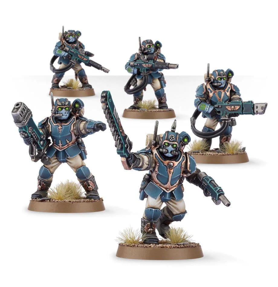 Games Workshop Astra Militarum: Tempestus Scions 