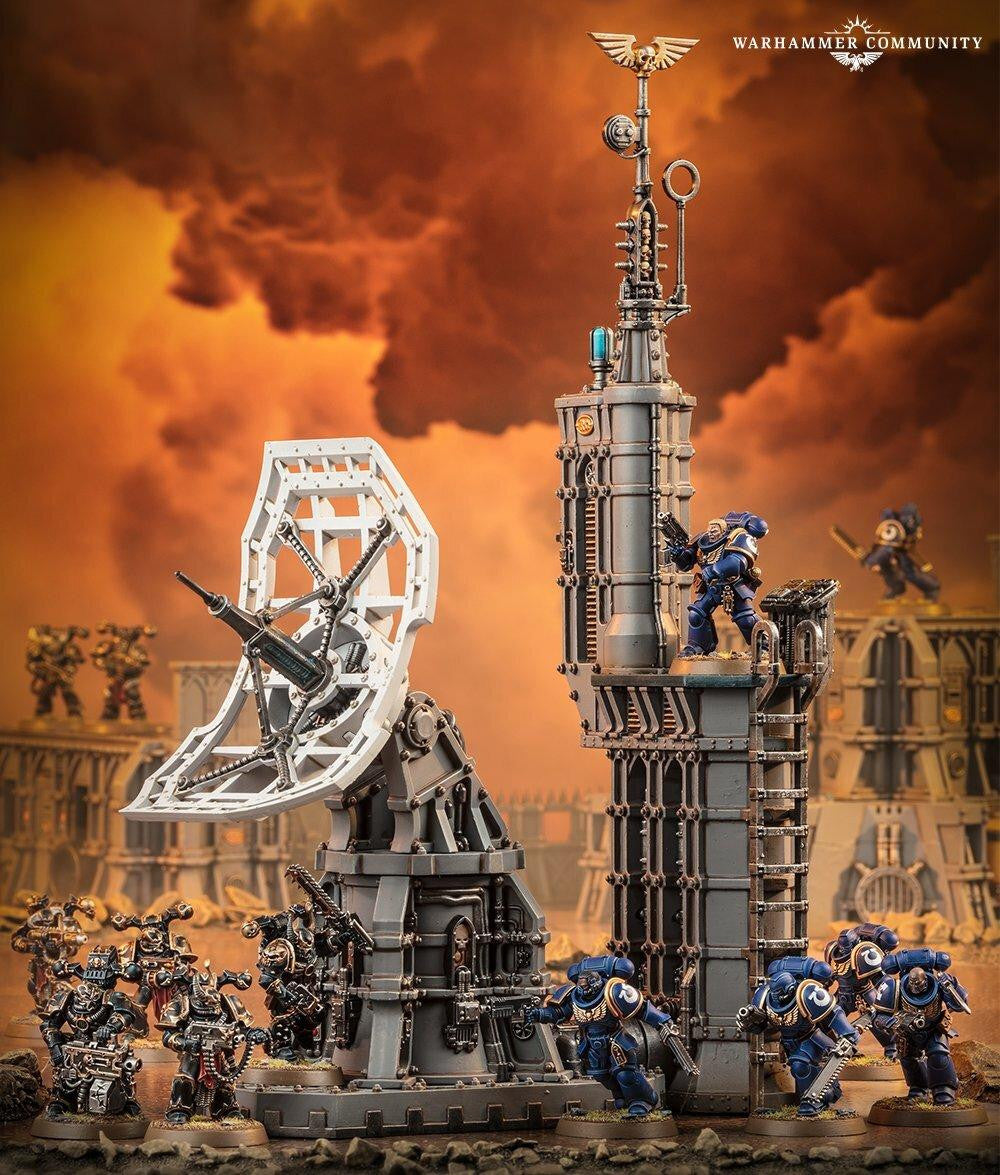 Games Workshop Battlezone Fronteris – Vox-Antenna and Auspex Shrine