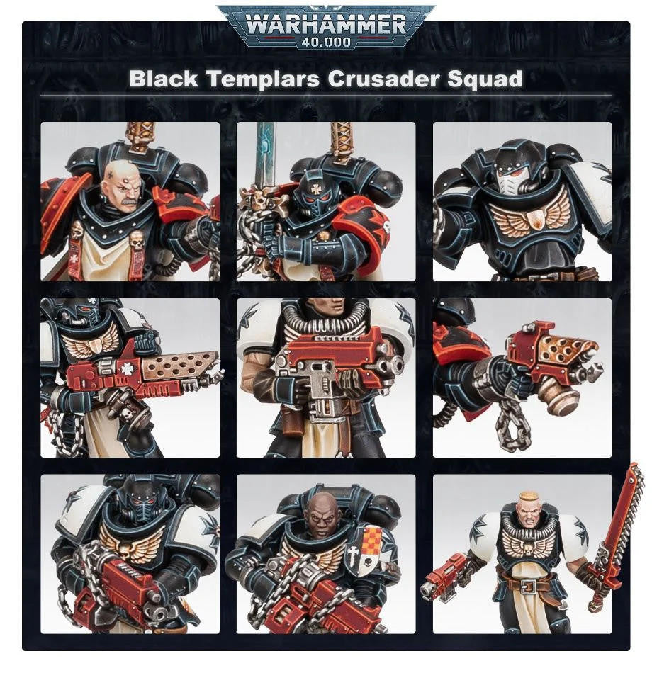 Games Workshop Black Templars: Primaris Crusaders 