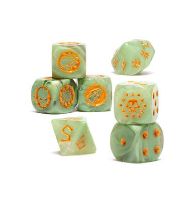 Blood Bowl Amazon Team Dice