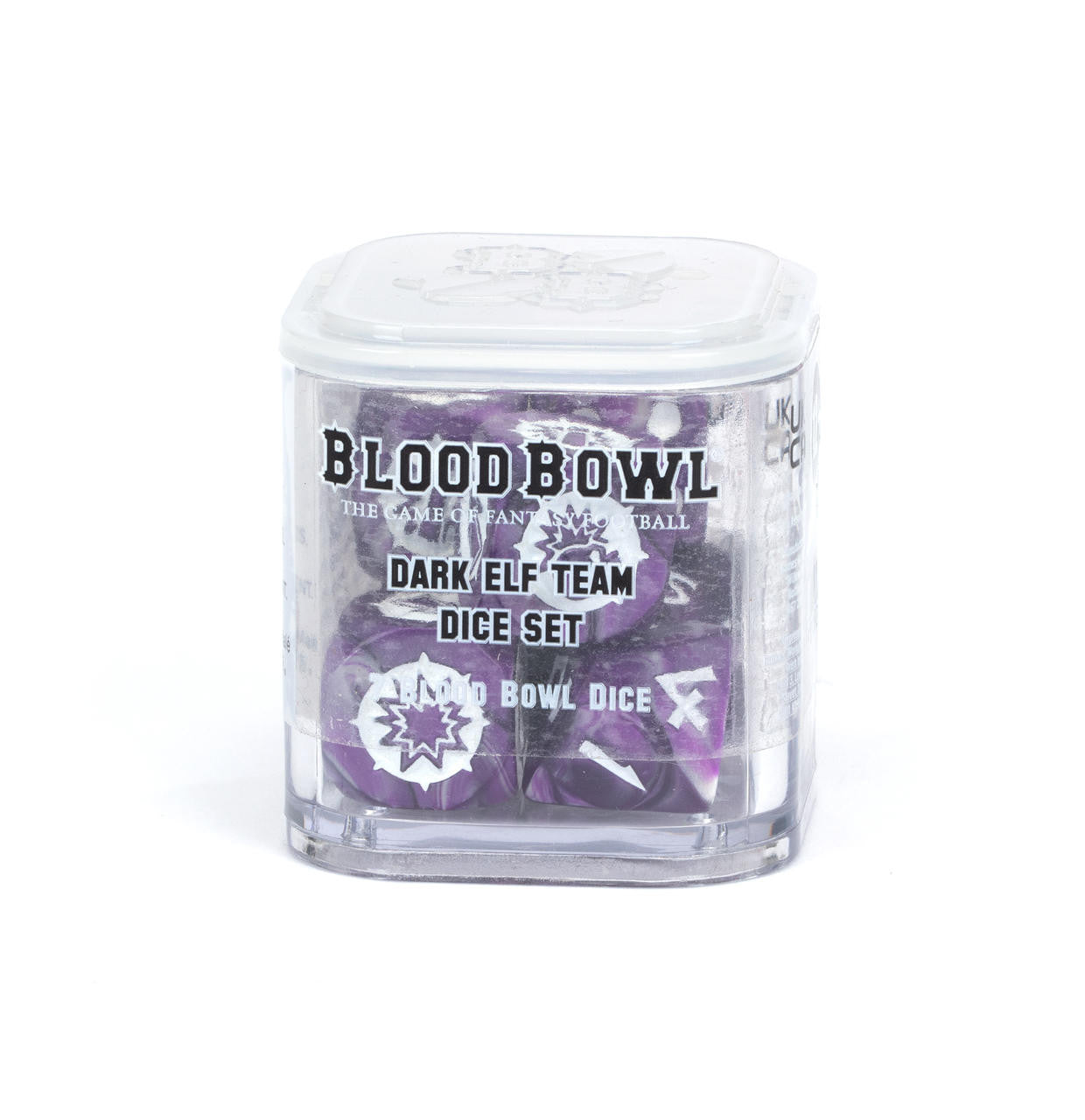 Games Workshop Blood Bowl Dark Elf Team Dice