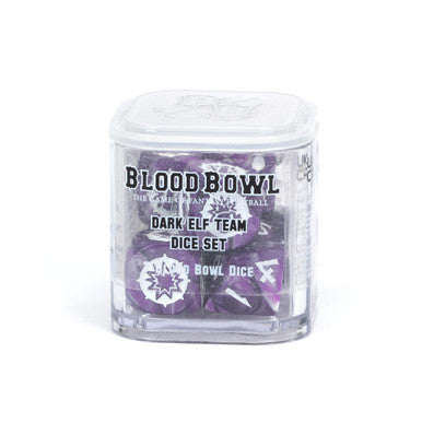 Blood Bowl Dark Elf Team Dice