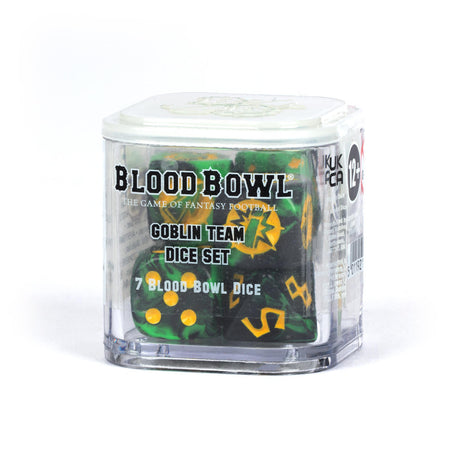 Games Workshop Blood Bowl Goblin Team Dice