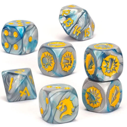 Games Workshop Blood Bowl Norse Team Dice Set