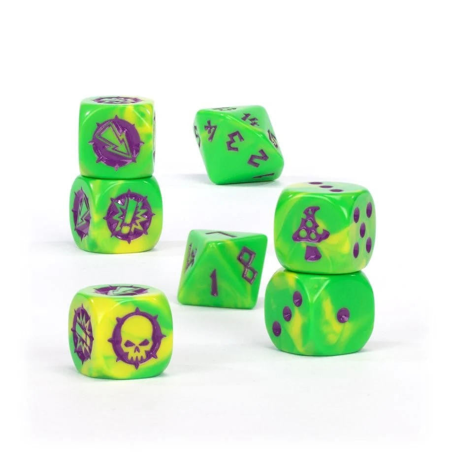Games Workshop Blood Bowl Snotling Team Dice Set