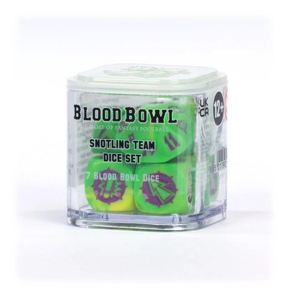 Games Workshop Blood Bowl Snotling Team Dice Set