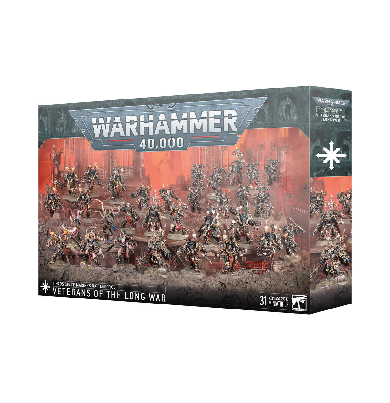Games Workshop Chaos Space Marines Battleforce: Veterans of the Long War 