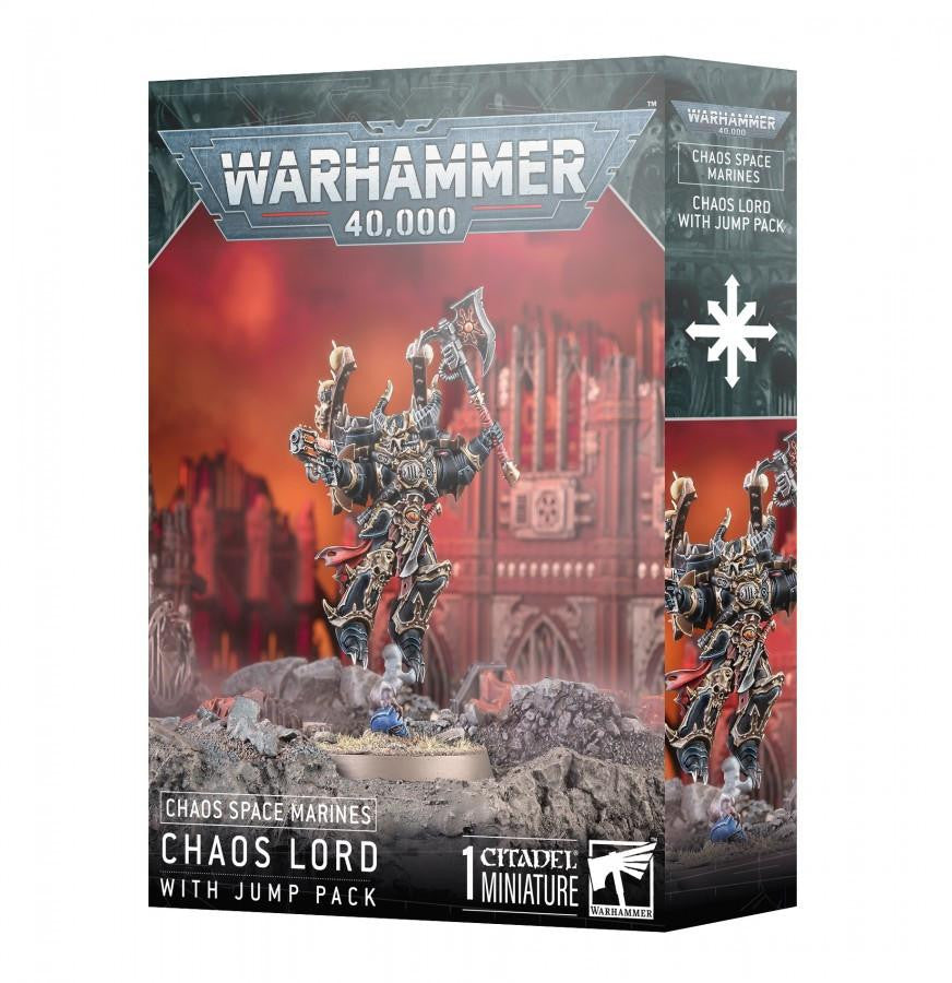 Games Workshop Chaos Space Marines: Chaos Lord with Jump Pack 