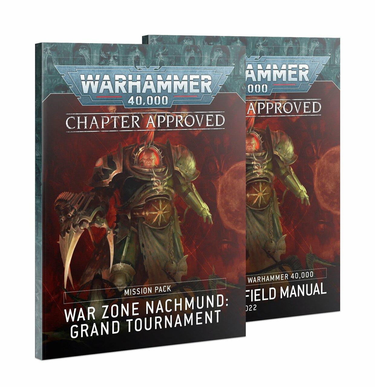 Games Workshop Chapter Approved War Zone Nachmund Grand Tournament Mission Pack and Munitorum Field Manual