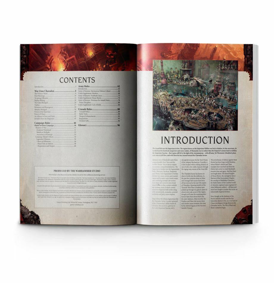 Games Workshop Charadon-ACT 1 Book of Rust