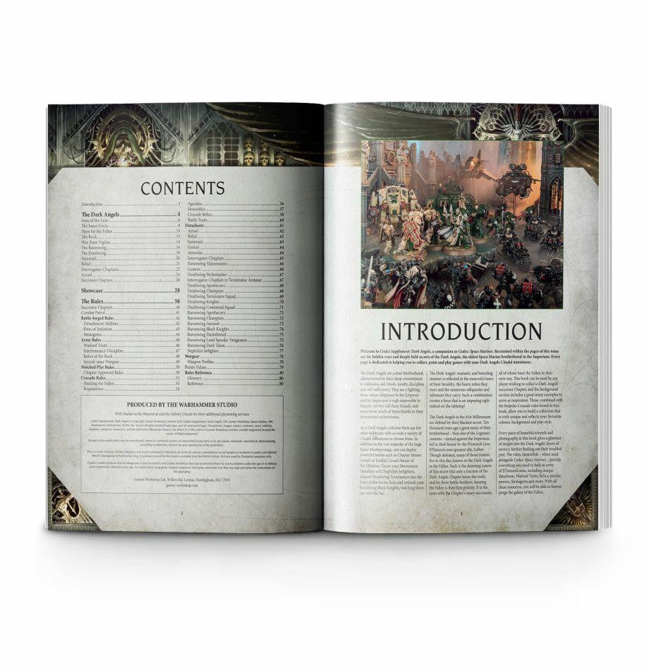 Games Workshop Codex Dark Angels