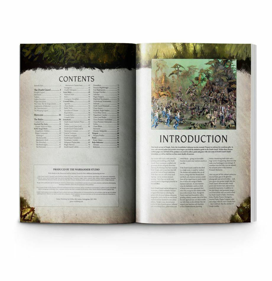 Games Workshop Codex Death Guard at LionHeart Hobby