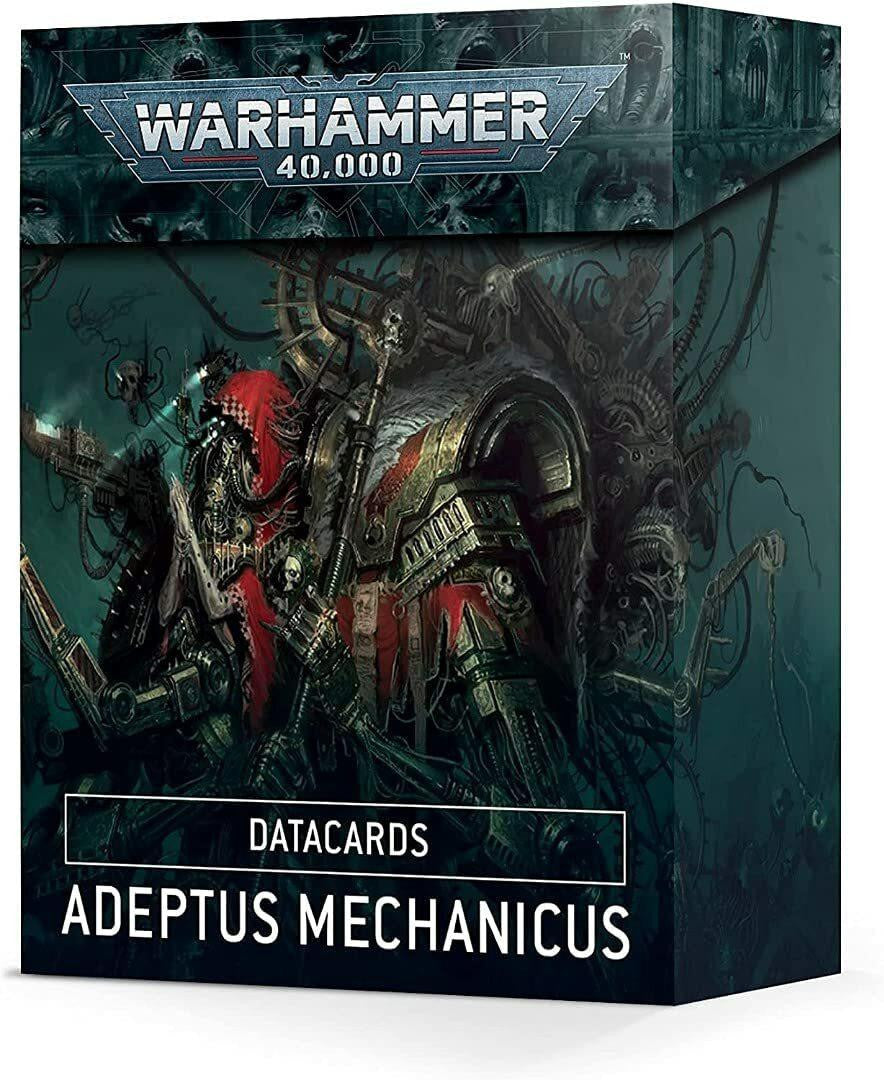 Games Workshop Datacards Adeptus Mechanicus